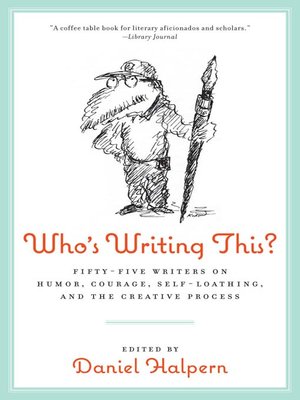 cover image of Who's Writing This?